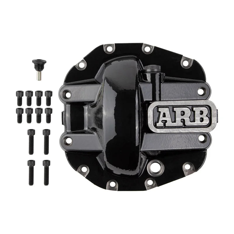 ARB Diff Cover Blk Dana M200 - Side View