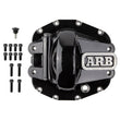 Load image into Gallery viewer, ARB Diff Cover Blk Jeep JL Rubicon Front - Main Product View