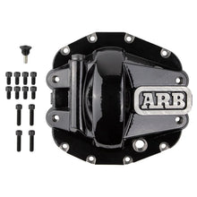 Load image into Gallery viewer, ARB Diff Cover Blk Jeep JL Rubicon Front - Main Product View