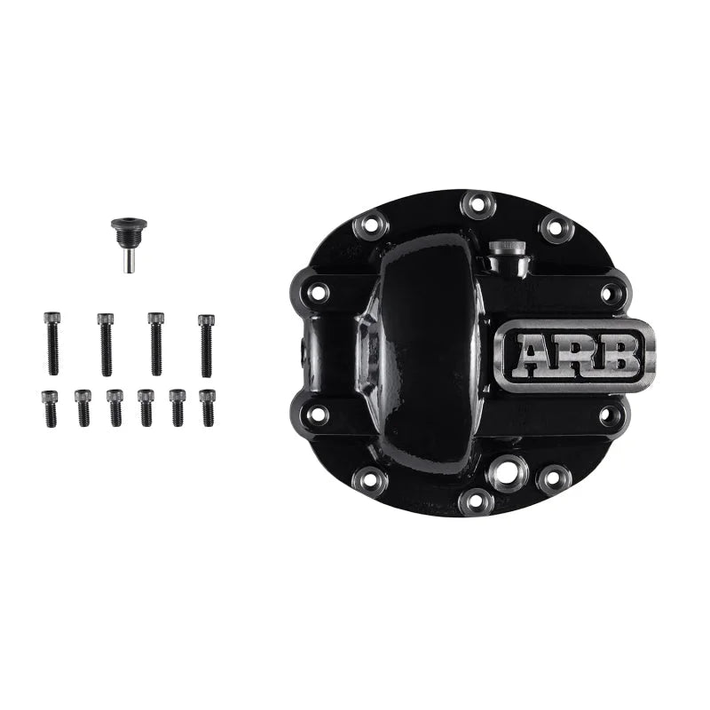 ARB Diff Cover D30 Blk - Main Product View