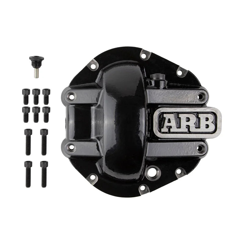 ARB Diff Cover D44 Blk - Side View