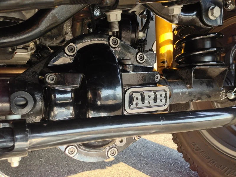 ARB Diff Cover D60/D50 Black - Back View
