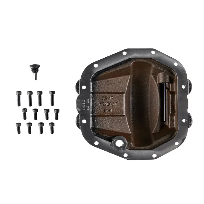 ARB Diff Cover Jl Ruibcon Or Sport M220 Rear Axle Black - Installation View
