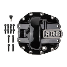 Load image into Gallery viewer, ARB Diff Cover Jl Sport Front Blac M186 Axle Black - Side View