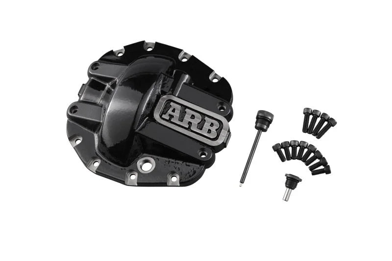 ARB Diff Cover Jl Sport Front Blac M186 Axle Black - Back View