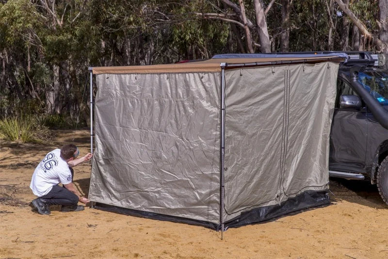 ARB Dlxe Awn Room W/Flr 2.5M98Lg 2500X2500mm 98X98In - Side View