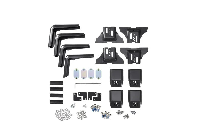ARB F/Kit Roofrack Ht 2 4 Tall Legs 1100mm - Side View