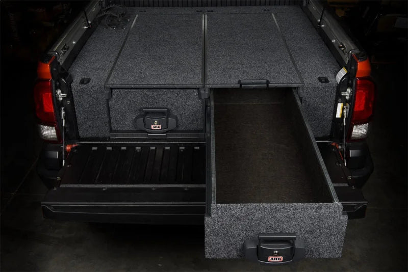 ARB Floor Kit 13555Ft-No Drawer Tacoma 15+ Ik-Fk-Exfk - Back View