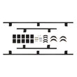 Load image into Gallery viewer, ARB Guard Rail Full 2110x1250 - Fits 170040 - Installation View