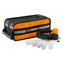 Load image into Gallery viewer, ARB Micro Recovery Bag Orange/Black Topographic Styling PVC Material - Installation View