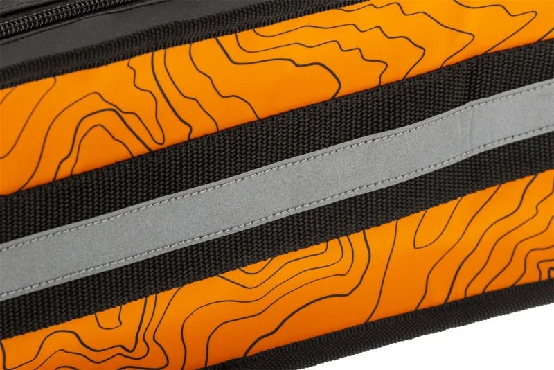 ARB Micro Recovery Bag Orange/Black Topographic Styling PVC Material - Additional View 7