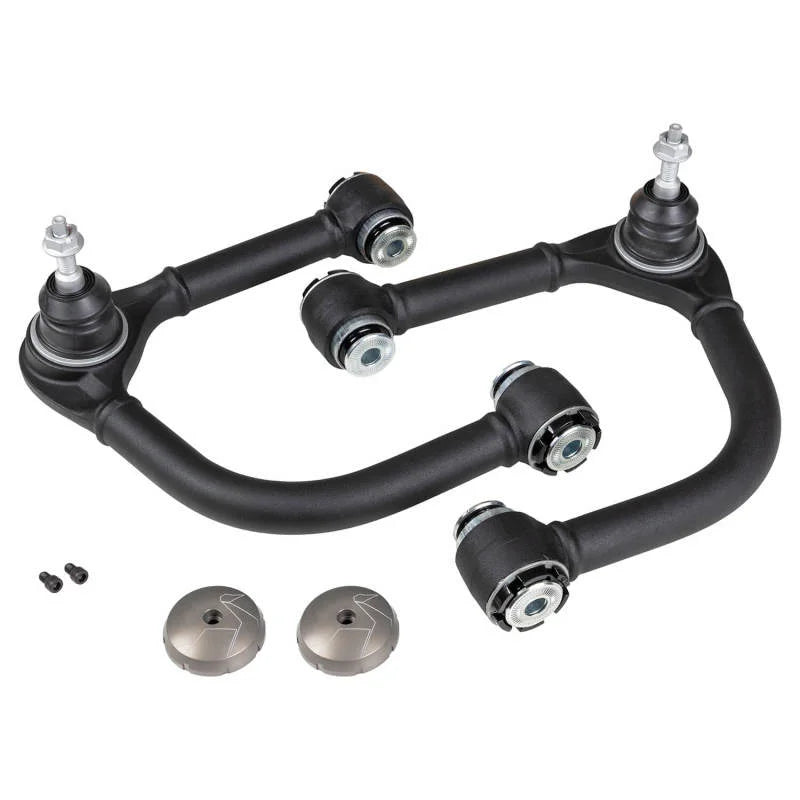 ARB OME 2021+ Ford Bronco Front Upper Control Arms (Pair) - Black - Side View