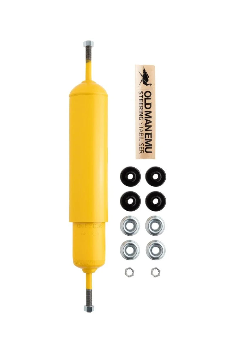 ARB / OME Steering Damper Patrol Gq Refer Cat - Side View