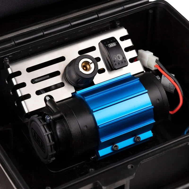 ARB Portable 12V Air Compressor Single Motor - Back View