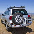 Load image into Gallery viewer, ARB Rear Bar 200 Series Blk 2007 To 10/15 (Fit Kit NOT Included) - Main Product View