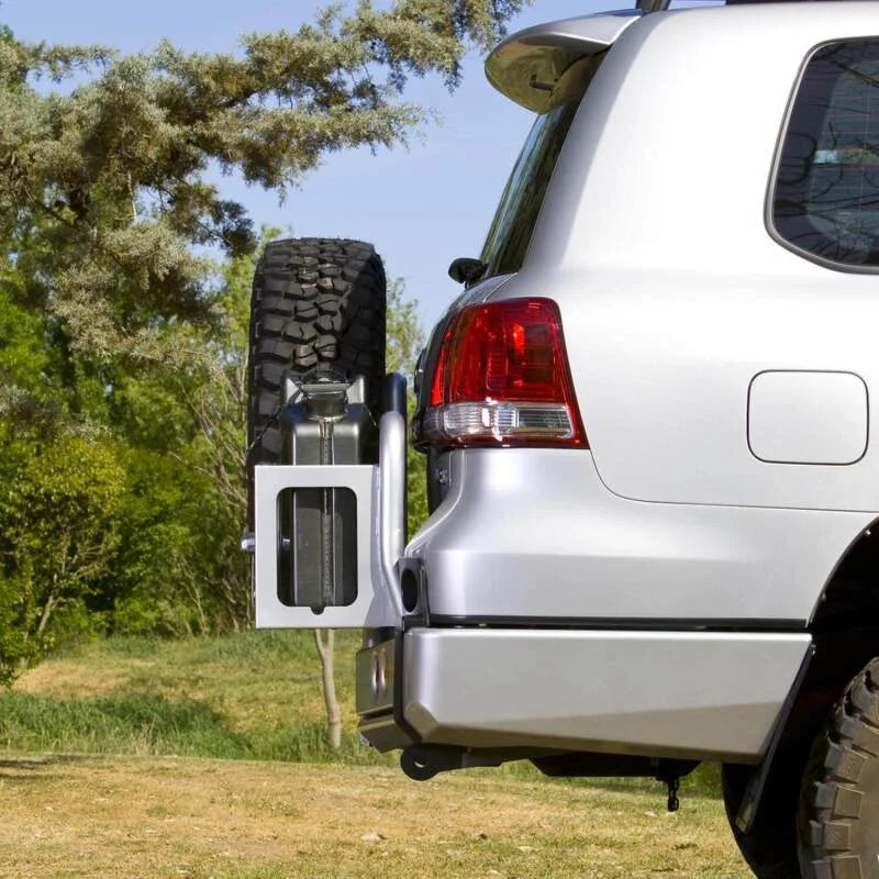 ARB Rear Bar 200 Series Blk 2007 To 10/15 (Fit Kit NOT Included) - Back View