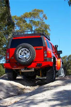 Load image into Gallery viewer, ARB Rear Bar Hummer H3 No Flr - Side View