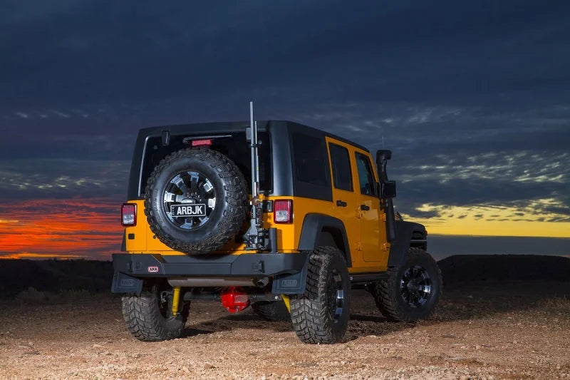 ARB Rear Bar Textured Blk Jk Jeep - Side View