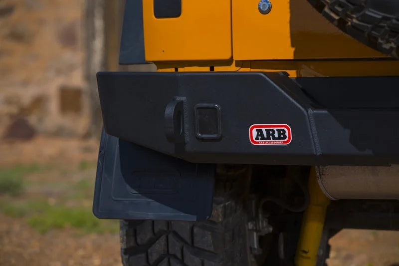 ARB Rear Bar Textured Blk Jk Jeep - Installation View
