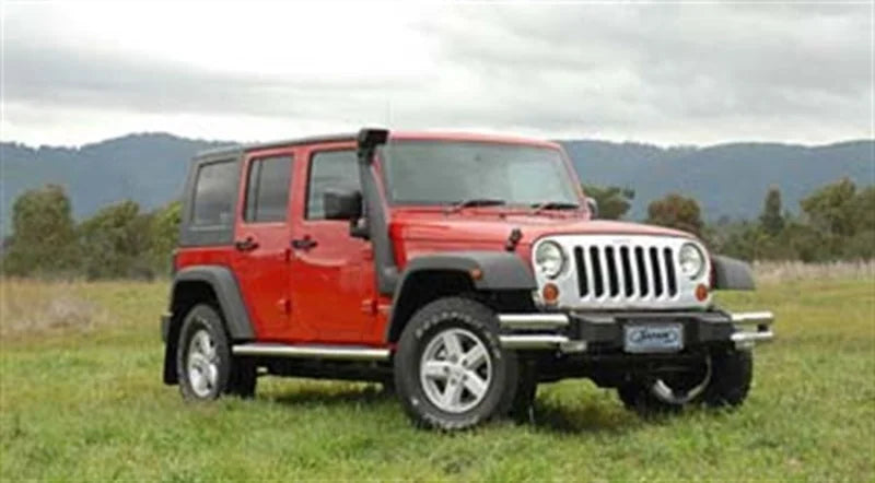 ARB Safari 4X4 Snorkel Vspec Jeep Jk 3.8/2.8 Lhd 10/06-1/12 - Installation View