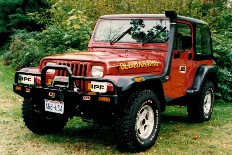 ARB Safari 4X4 Snorkel Vspec Jeep Wrangleryj 4L Pet 87-96 - Side View