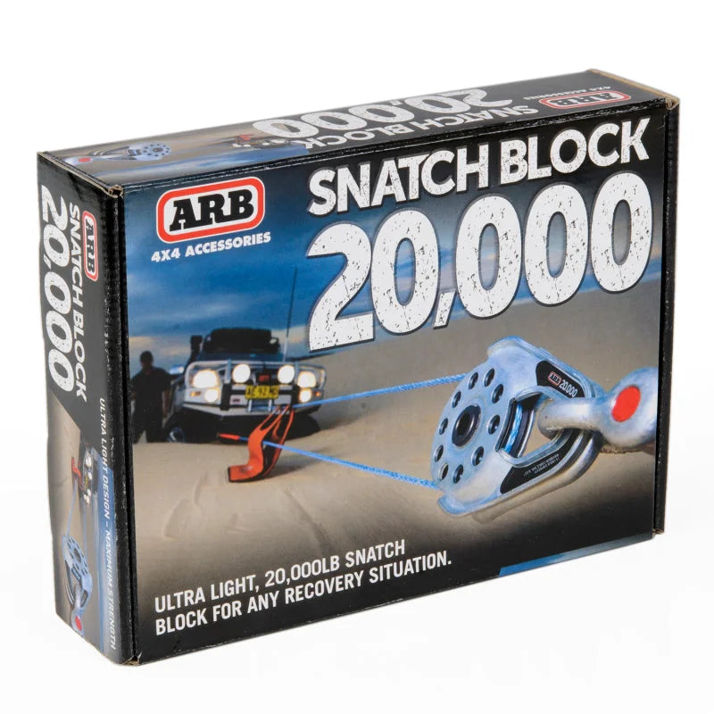 ARB Snatch Block Ultra Light 20000 - Back View