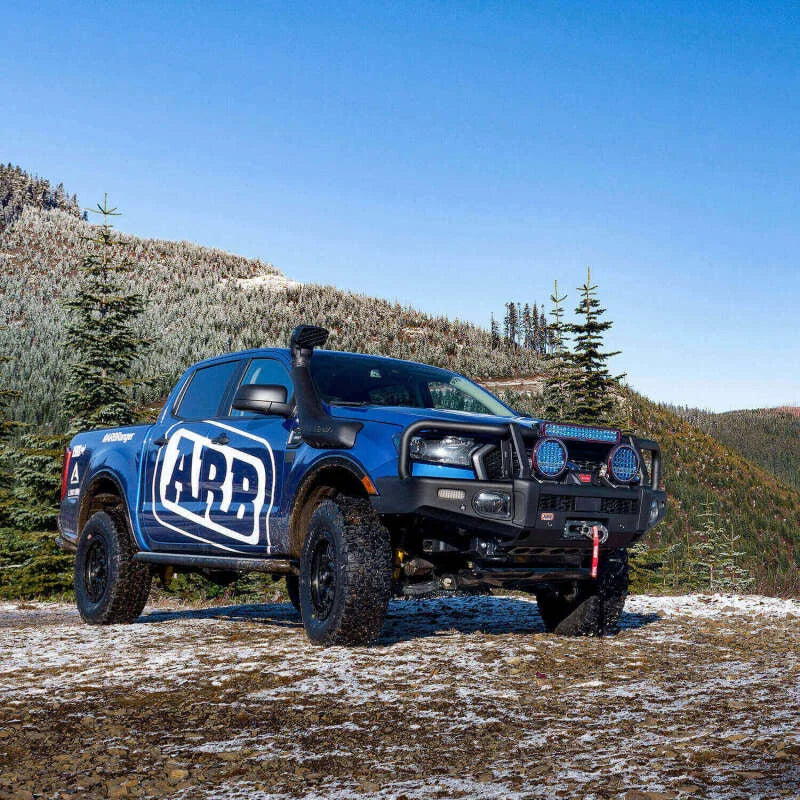 ARB Summit Bar Kit Textured Black Integrit Ford Ranger 19On (Fit Kit NOT Included) - Back View