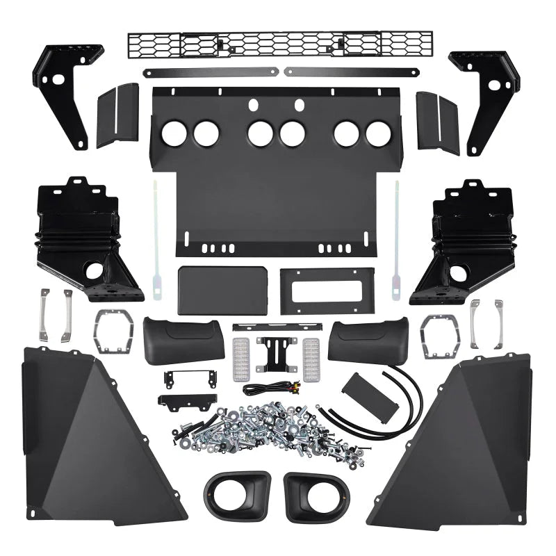 ARB Summit Bar Textured ARB Fogii 4 Runner 14On (Fit Kit NOT Included) - Back View