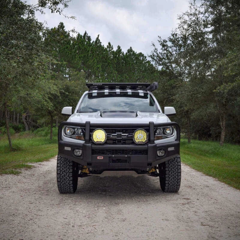 ARB Summit Bar Textured Black Integrit Chevy Colorado ZR2 15On (Fit Kit NOT Included) - Side View