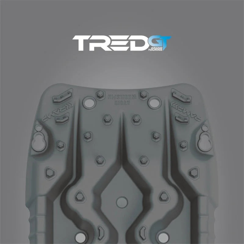 ARB TRED GT Recover Board - Gun Grey - Side View