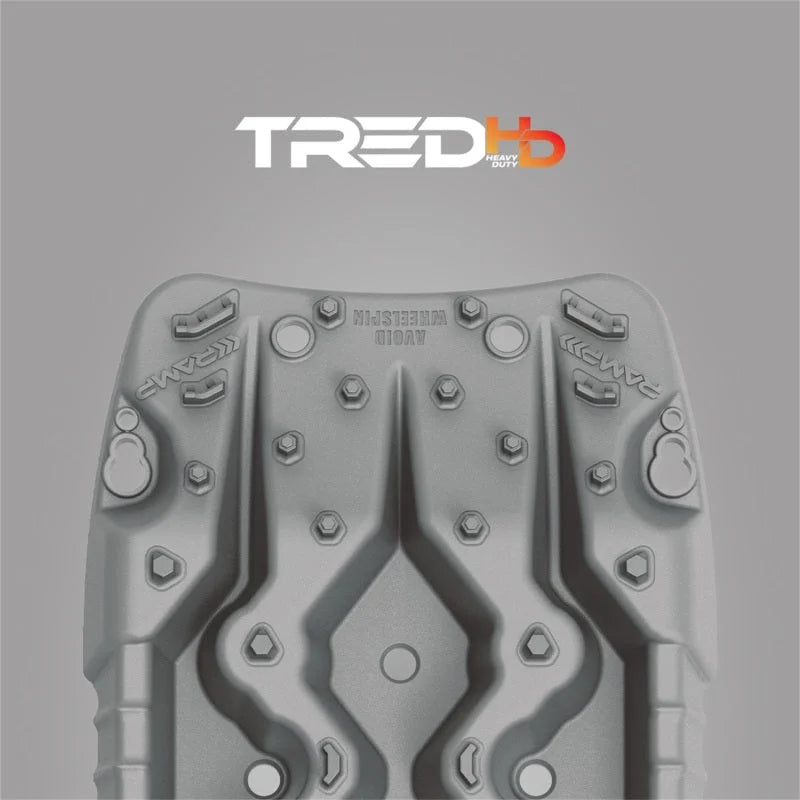 ARB TRED HD Recovery Board - Silver - Side View