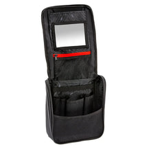 Load image into Gallery viewer, ARB Toiletries Bag Charcoal Finish w/ Red Highlights PVC Outer Shell Mesh Pockets Mirror - Installation View