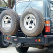 Load image into Gallery viewer, ARB W/Carrier Rstb Rhs Blk 80 Series - Side View