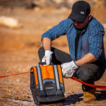 Load image into Gallery viewer, ARB Weekender Recovery Kit Incl 17600lb Recovery Strap/4.75T Shackles - Back View