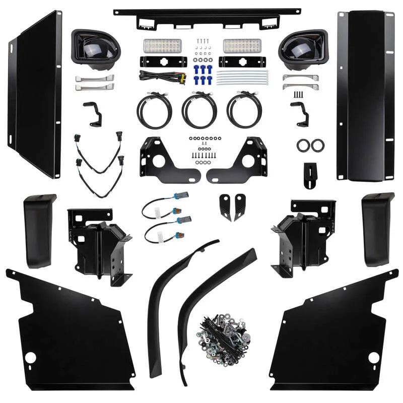 ARB Winchbar Flares Arbfog Mkii Hilux 11On - Back View