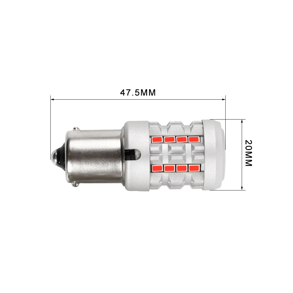 ARC Lighting 1156;Red;Super Bright;360degree diffused lens 3216R