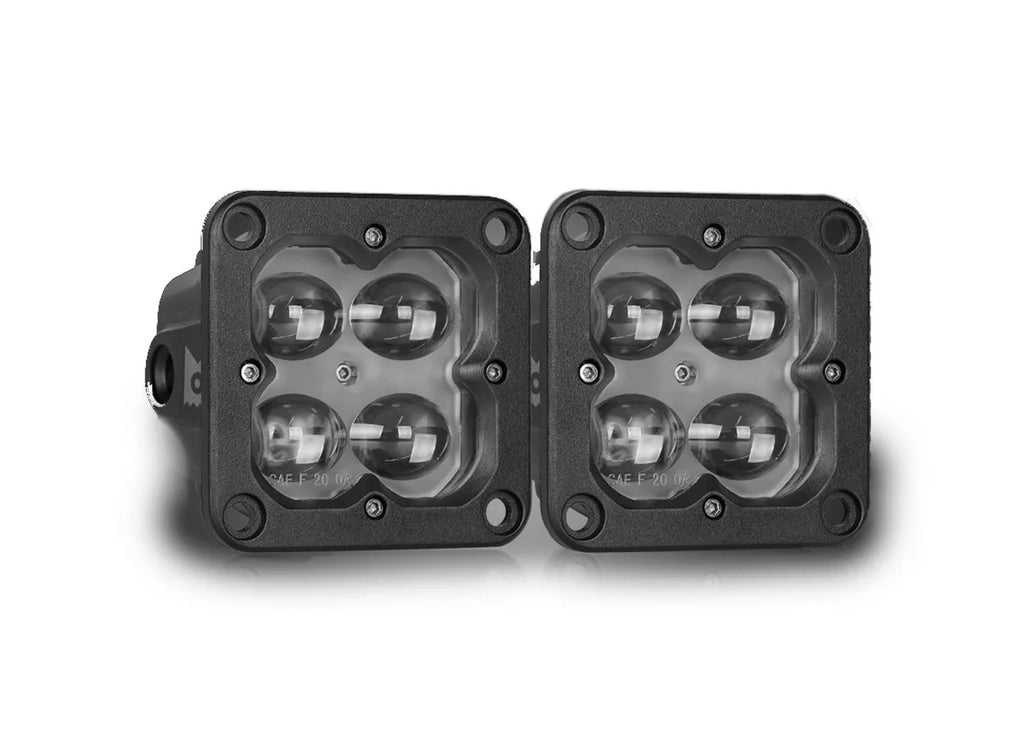 ARC Lighting Concept Series Pod 3in LED Fog Beam Pair 41112