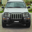 Load image into Gallery viewer, ARIES 1045 1-1/2-Inch Black Steel Grille Guard, No-Drill 1045 fits Jeep Liberty - Main Product View