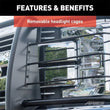 Load image into Gallery viewer, ARIES 1050 1-1/2-Inch Black Steel Grille Guard, No-Drill 1050 fits Jeep Wrangler - Additional View 6