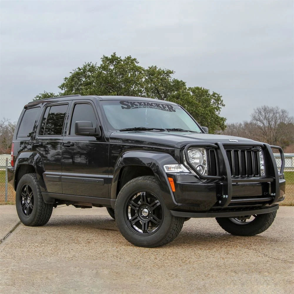 ARIES 1051 1-1/2-Inch Black Steel Grille Guard, No-Drill 1051 fits Jeep Liberty - Additional View 9