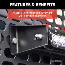 Load image into Gallery viewer, ARIES 1110311 Headache Rack Light Mounting Brackets, 2-Pack 1110311 - Additional View 5