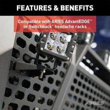 Load image into Gallery viewer, ARIES 1110311 Headache Rack Light Mounting Brackets, 2-Pack 1110311 - Additional View 6