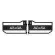 Load image into Gallery viewer, ARIES 1500200 Black Aluminum Front Tube Half Doors 1500200 fits 2018-2019 Jeep Wrangler / Gladiator - Main Product View