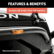 Load image into Gallery viewer, ARIES 1500202 Paintable Raw Aluminum Front Fender Flares 1500202 fits Jeep Wrangler JK - Additional View 7