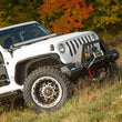 Load image into Gallery viewer, ARIES 1500203 Black Aluminum Front Fender Flares 1500203 fits 2018-2019 Jeep Wrangler JL