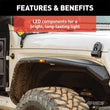 Load image into Gallery viewer, ARIES 1500240 Fender Flare LED Side Marker Lights, DOT-Approved 1500240 fits 2007-2017 Jeep Wrangler - Additional View 6