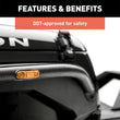 Load image into Gallery viewer, ARIES 1500240 Fender Flare LED Side Marker Lights, DOT-Approved 1500240 fits 2007-2017 Jeep Wrangler - Additional View 8