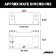 Load image into Gallery viewer, ARIES 15600FB Winch Fairlead Mount 15600FB - Installation View