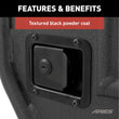 Load image into Gallery viewer, ARIES 2500200 Black Aluminum Rear Tube Half Doors 2500200 fits 2018-2019 Jeep Wrangler / Gladiator