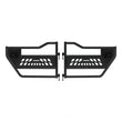 Load image into Gallery viewer, ARIES 25009 Black Aluminum Rear Tube Half Doors 25009 fits Jeep Wrangler JK - Main Product View